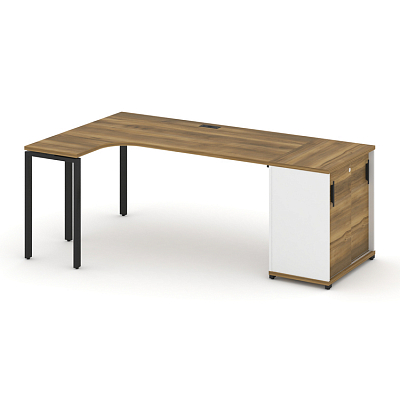 Стол эргономичный с опорным шкафом-купе Concept CN.SA-218(L)