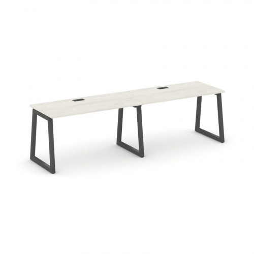 Style Project Рабочая станция 1 сторон. SN-5T1.ORS-011 Акация Лорка/Металл Антрацит/Заглушка Пластик фото 24