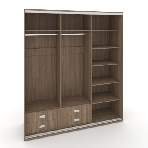 Корпус 3-х секционного шкафа высокого L=2069мм Maris SH.K3-4.1 K3 фото 6