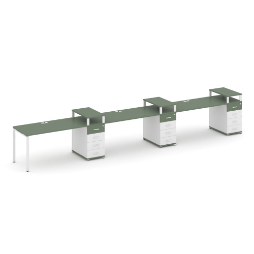 Бенч-система на 3 места с 3 опорными тумбами Concept CN.ORS-457 фото 5 Бенч-система на 3 места с 3 опорными тумбами Concept CN.ORS-457 фото 5