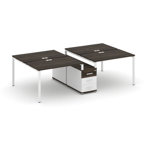 Бенч-система на 4 места с опорной тумбой Concept CN.DRS-310 фото 10