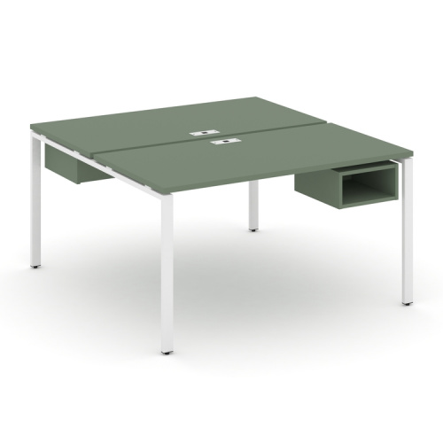 Бенч-система на 2 места с подвесными тумбами Concept CN.DRS-103