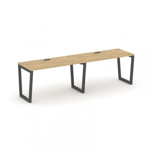 Style Project Рабочая станция 1 сторон. SN-5T2.ORS-011 Акация Лорка/Металл Антрацит/Заглушка Пластик фото 22