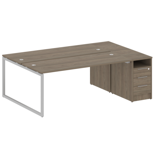 Бенч-система с тумбой на О-обр. м/к Metal System Quattro 40БО.РС-СТП-2.5 фото 3