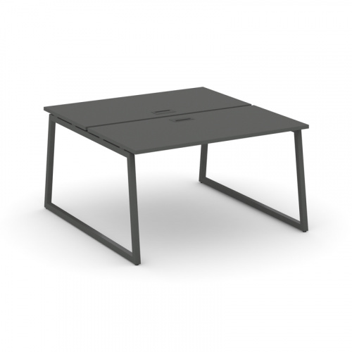 Style Project Рабочая станция 2-х сторон. SN-4T1.DRS-002 Акация Лорка/Металл Антрацит/Заглушка Пласт фото 14