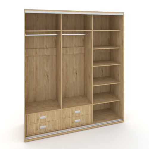 Корпус 3-х секционного шкафа высокого L=2369мм Maris SH.K3-6.1 K3 фото 3 Корпус 3-х секционного шкафа высокого L=2369мм Maris SH.K3-6.1 K3 фото 3