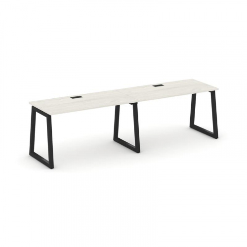 Style Project Рабочая станция 1 сторон. SN-5T1.ORS-011 Акация Лорка/Металл Антрацит/Заглушка Пластик фото 7