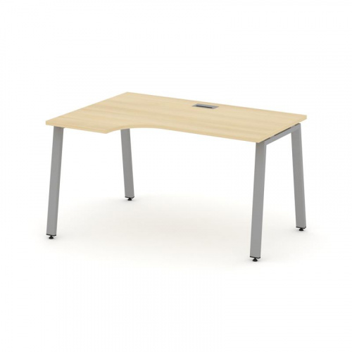 Style Project Стол рабочий эргоном. SN-6A.SPA-022(L) Антрацит/Металл Белый 1580*800/980*750 фото 3 Style Project Стол рабочий эргоном. SN-6A.SPA-022(L) Антрацит/Металл Белый 1580*800/980*750 фото 3