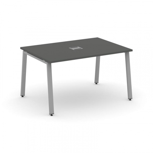 Style Project Стол переговорный SN-6A.SPRG-004 Акация Лорка/Металл Антрацит 1580*980*750 фото 4