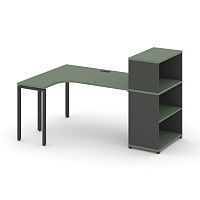 Стол эргономичный с опорным стеллажом Concept CN.SA-205(L)