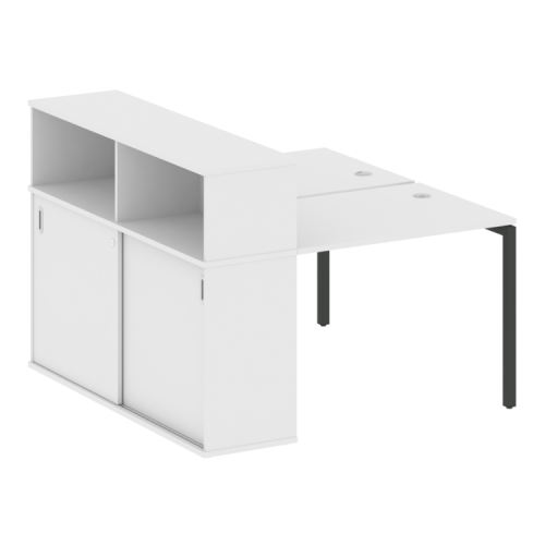 Бенч-система с шкафом-купе на П-обр. м/к Metal System Quattro 40БП.РС-СШК-2.1 фото 13 Бенч-система с шкафом-купе на П-обр. м/к Metal System Quattro 40БП.РС-СШК-2.1 фото 13