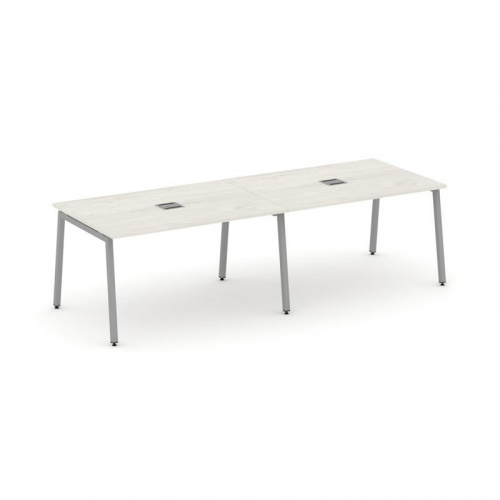 Style Project Стол переговорный SN-4A.SPRG-014 Белый/Металл Антрацит 3160*980*750 фото 10