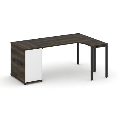 Стол эргономичный с опорным распашным шкафом Concept CN.SA-209(R)