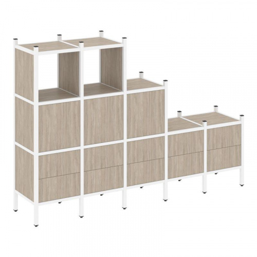 Стеллаж офисный прямой Loft VR.L-19 фото 2 Стеллаж офисный прямой Loft VR.L-19 фото 2