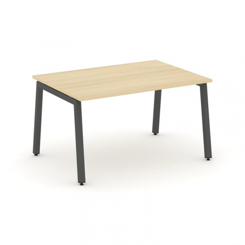 Style Project Стол переговорный SN-5A.SPRG-004.3 Тиквуд Светлый/Металл Белый 1580*980*750 фото 23