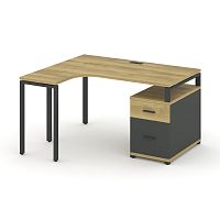 Стол эргономичный с опорной тумбой Concept CN.SA-302(L)