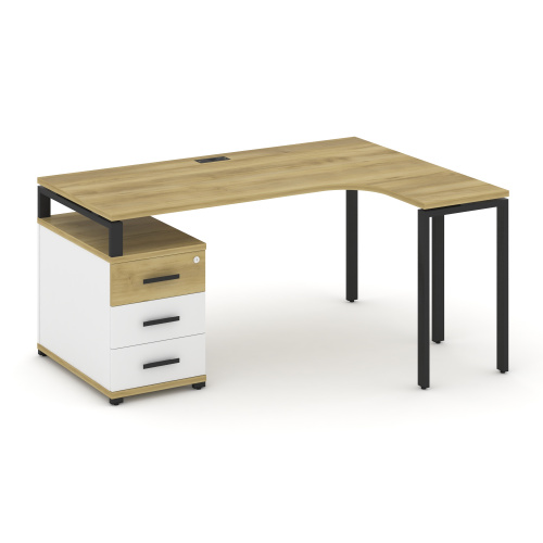 Стол эргономичный с опорной тумбой Concept CN.SA-303(R) Стол эргономичный с опорной тумбой Concept CN.SA-303(R)