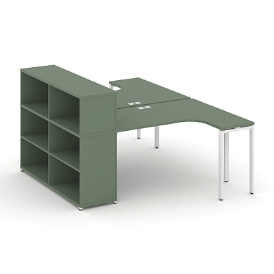 Бенч-система с опорным стеллажом с надставкой Concept CN.DSA-206