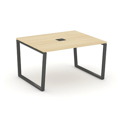 Style Project Стол переговорный SN-6T2.SPRG-034 Акация Лорка/Металл Антрацит/Заглушка Металл Антраци