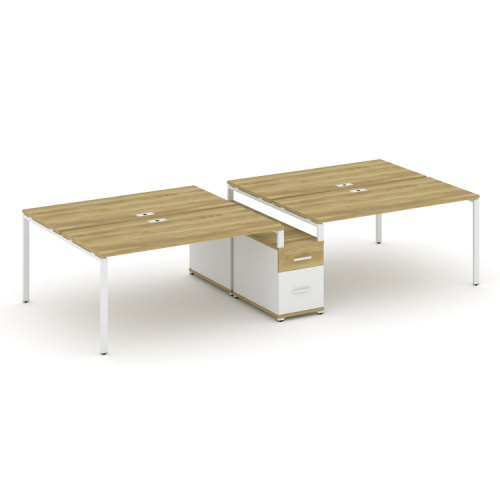 Бенч-система на 4 места с опорной тумбой Concept CN.DRS-316 фото 11