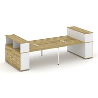 Бенч-система с опорными распашными шкафами Concept CN.DRS-271