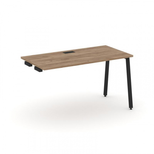 Style Project Стол-приставка к опор. элем. SN-4A.OPRS-004 Дуб Наварра/Металл Антрацит 1580*600*750 фото 10