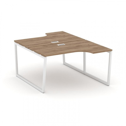 Style Project Рабочая станция эргоном. SN-4T2.DRPA-022 Акация Лорка/Металл Антрацит/Заглушка Пластик фото 10