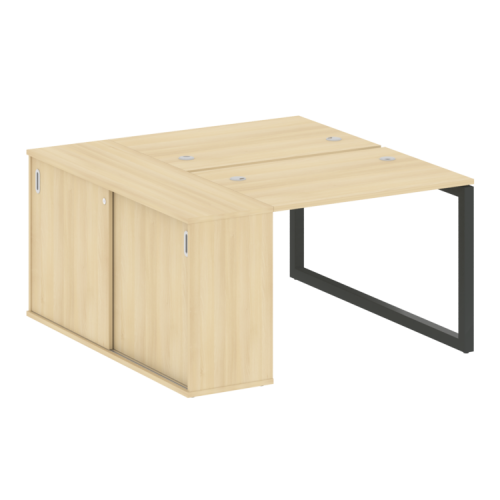 Бенч-система с шкафом-купе на О-обр. м/к Metal System Quattro 50БО.РС-СШК-1.1 фото 8