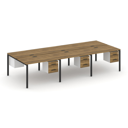 Бенч-система на 6 мест с подвесными тумбами Concept CN.DRS-154 фото 7 Бенч-система на 6 мест с подвесными тумбами Concept CN.DRS-154 фото 7