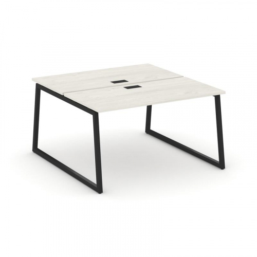 Style Project Рабочая станция 2-х сторон. SN-4T1.DRS-002 Акация Лорка/Металл Антрацит/Заглушка Пласт фото 5