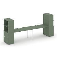 Бенч-система с опорными распашными шкафами Concept CN.ORS-229