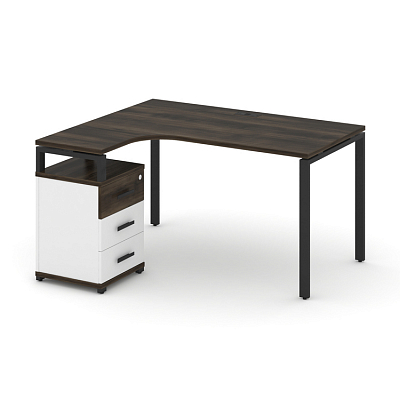 Стол эргономичный с опорной тумбой Concept CN.SA-305(L)