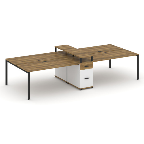 Бенч-система на 4 места с 1 опорной тумбой Concept CN.DRS-440 фото 7 Бенч-система на 4 места с 1 опорной тумбой Concept CN.DRS-440 фото 7