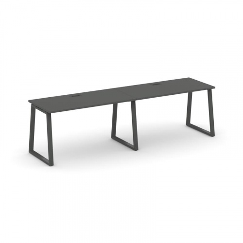 Style Project Рабочая станция 1 сторон. SN-6T1.ORS-013 Акация Лорка/Металл Антрацит/Заглушка Пластик фото 27