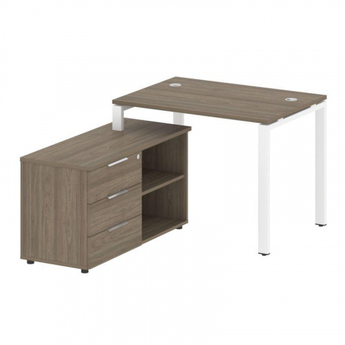 Бенч-система с тумбой на П-обр. м/к Metal System БП.РС-СТС-2.1