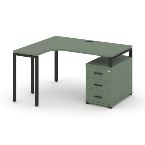 Стол эргономичный с опорной тумбой Concept CN.SA-301(L)