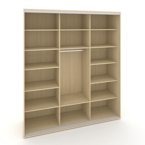 Корпус 3-х секционного шкафа высокого L=1769мм Maris SH.K3-2.1 K4 Корпус 3-х секционного шкафа высокого L=1769мм Maris SH.K3-2.1 K4