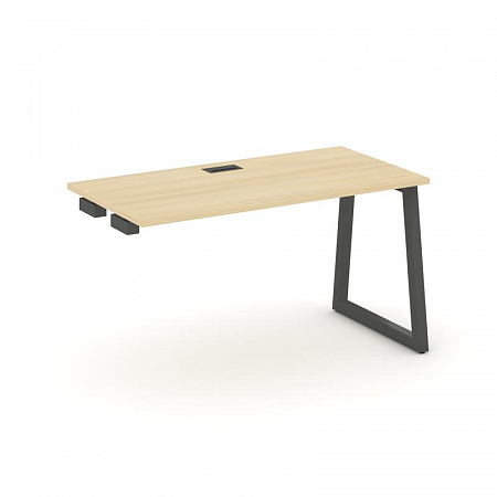 Style Project Стол-приставка к опор. элем. SN-5T1.OPRS-011 Акация Лорка/Металл Антрацит/Заглушка Пла