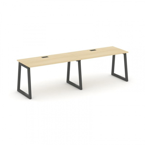 Style Project Рабочая станция 1 сторон. SN-5T1.ORS-011 Акация Лорка/Металл Антрацит/Заглушка Пластик фото 28