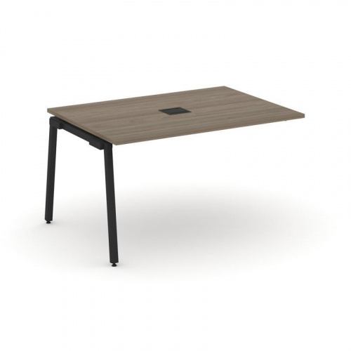 Style Project Проходной наб. элем. перег. стола SN-4A.NSPRG-003 Белый/Металл Белый 1380*980*750 фото 14