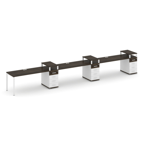 Бенч-система на 3 места с 3 опорными тумбами Concept CN.ORS-460 фото 10