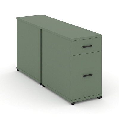 Тумба двухсторонняя опорная/приставная Concept CN.DTGO-005