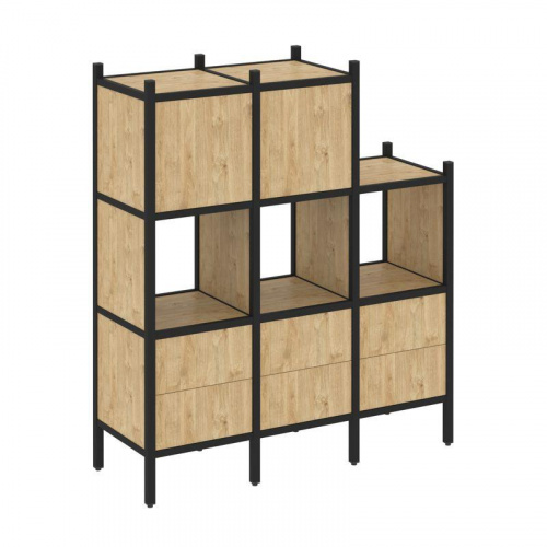 Стеллаж офисный прямой Loft VR.L-15 фото 7 Стеллаж офисный прямой Loft VR.L-15 фото 7