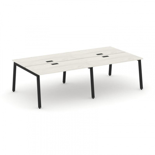 Style Project Рабочая станция 2-х сторон. SN-5A.DRS-034 Белый/Металл Антрацит 3160*1232*750 фото 6