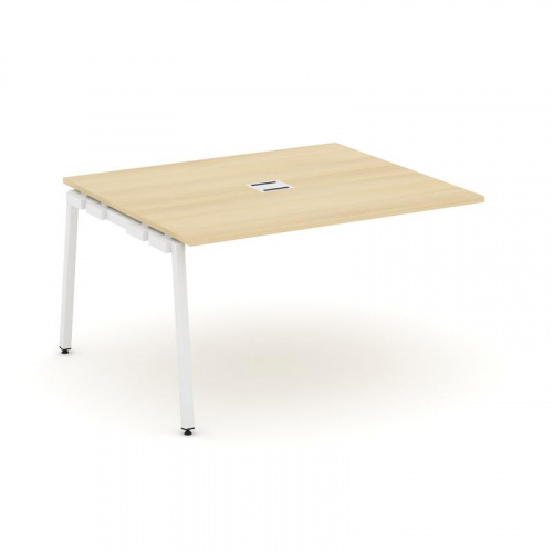 Style Project Проходной наб. элем. перег. стола SN-4A.NSPRG-033 Дуб Табак/Металл Белый 1380*1180*750 фото 18