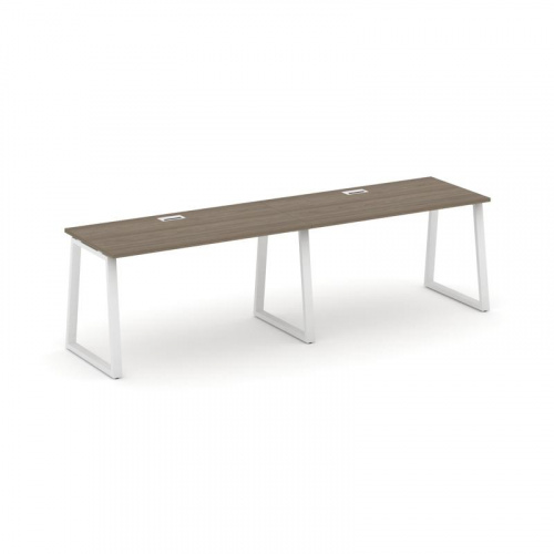 Style Project Рабочая станция 1 сторон. SN-6T1.ORS-013 Акация Лорка/Металл Антрацит/Заглушка Пластик фото 15