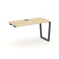 Style Project Стол-приставка к опор. элем. SN-6T2.OPRS-004 Акация Лорка/Металл Антрацит/Заглушка Пла