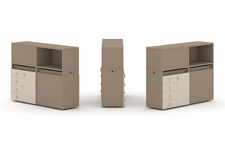 Тумба офисная (Набор №15.) Estetica ES.NB.2N-15