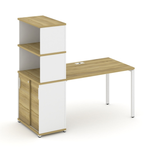 Стол офисный с опорным шкафом-купе Concept CN.SP-242 фото 3 Стол офисный с опорным шкафом-купе Concept CN.SP-242 фото 3