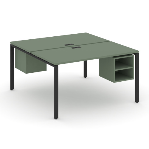 Бенч-система на 2 места с подвесными тумбами Concept CN.DRS-106 Бенч-система на 2 места с подвесными тумбами Concept CN.DRS-106